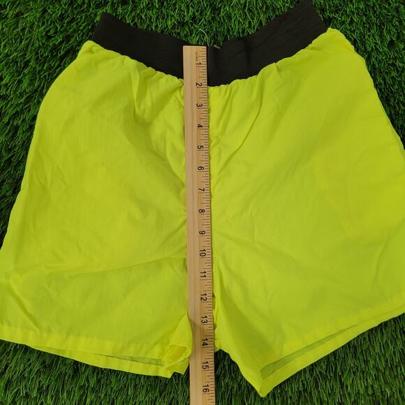 Vintage 90s MOD Gym Shorts Womens XS/S Green Neon - Picture 8 of 13